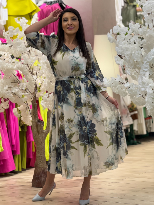 Rochie cu anchior si flori [2]