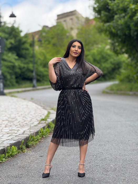 Rochie cu anchior si pietricele aplicate [7]