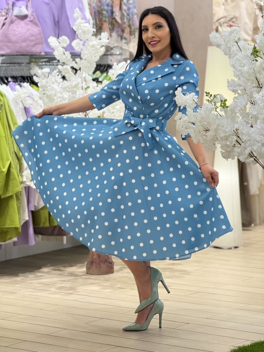 Rochie cu buline in clos [2]