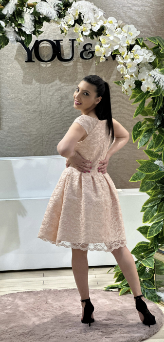 Rochie cu dantela si sclipici [3]