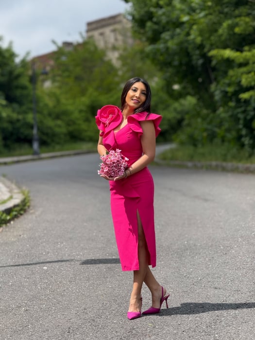 Rochie cu floare mare si anchior [3]