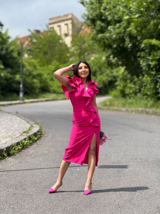 Rochie cu floare mare si anchior [5]