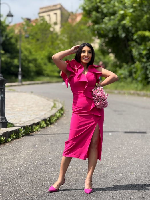 Rochie cu floare mare si anchior [2]
