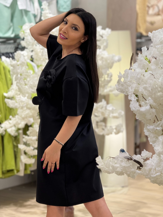 Rochie cu floare neagra [4]