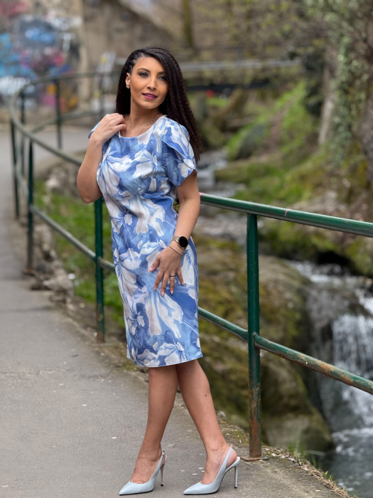 Rochie cu imprimeu floral [3]
