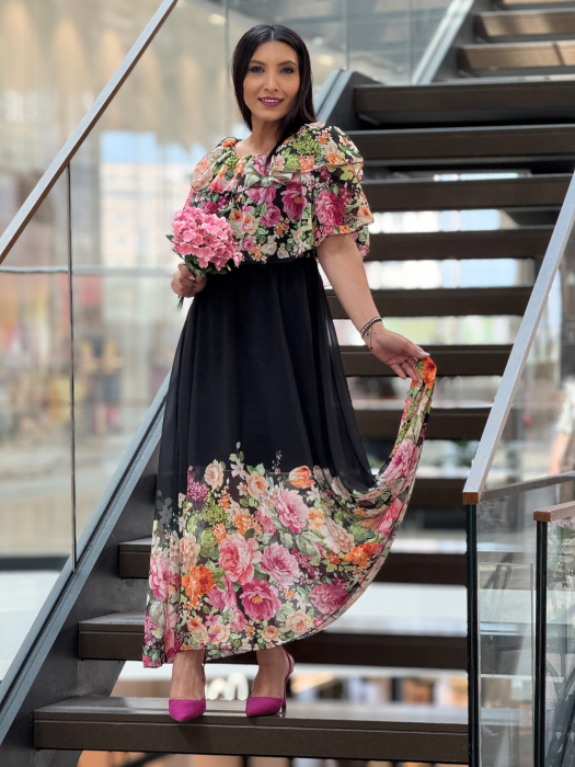 Rochie cu imprimeu floral [1]