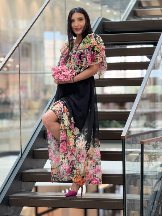 Rochie cu imprimeu floral [2]