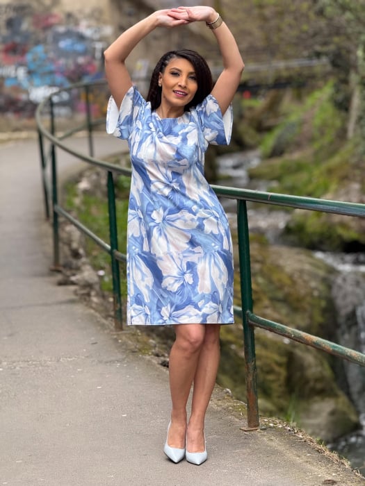 Rochie cu imprimeu floral [2]