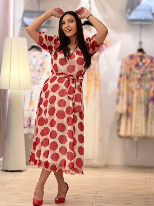 Rochie din voal cu buline [2]