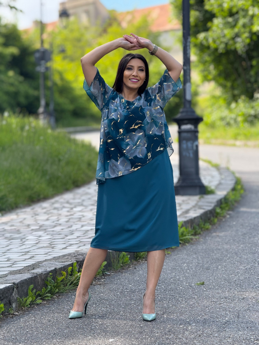 Rochie eleganta cu imprimeu floral [3]