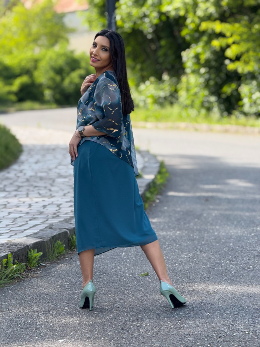 Rochie eleganta cu imprimeu floral [6]