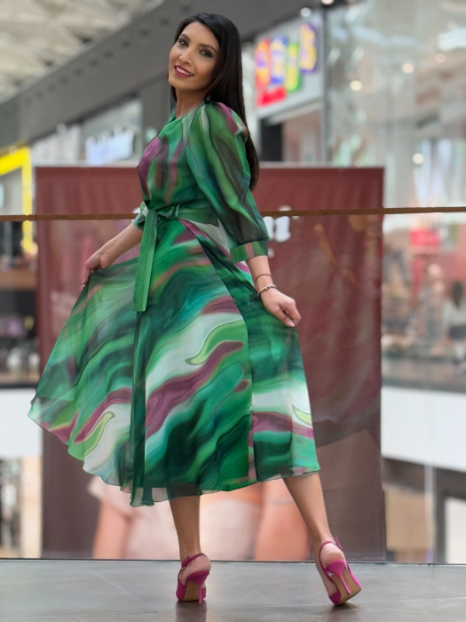 Rochie in degradee cu anchior [4]