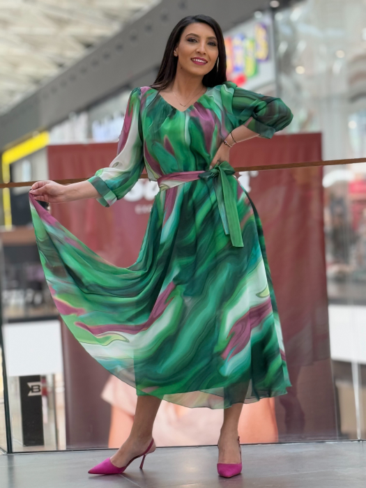 Rochie in degradee cu anchior [5]