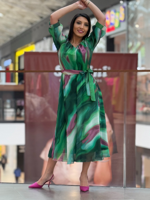 Rochie in degradee cu anchior [2]