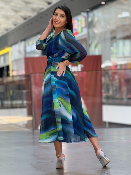 Rochie in degradee cu anchior [6]