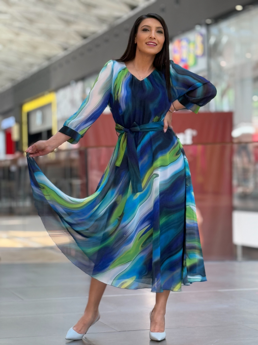 Rochie in degradee cu anchior [2]
