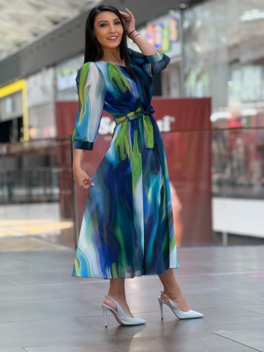 Rochie in degradee cu anchior [5]