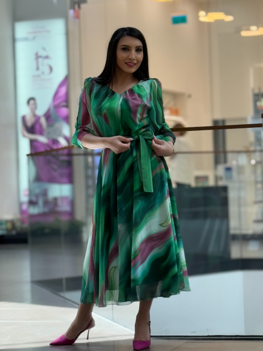 Rochie in degradee cu anchior [6]