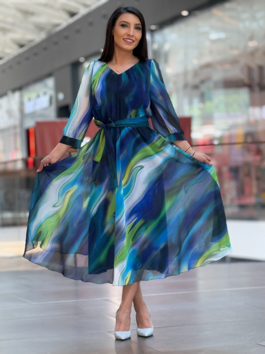 Rochie in degradee cu anchior [3]