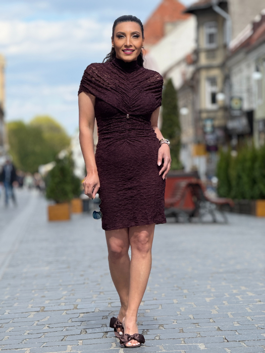 Rochie midi din dantela [4]