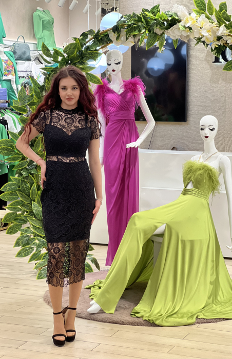Rochie midi din dantela [2]