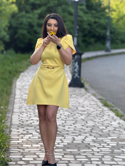 Rochie scurta cu curea [7]