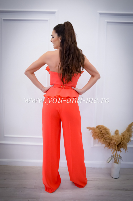 Salopeta cu pantalon evazat [6]