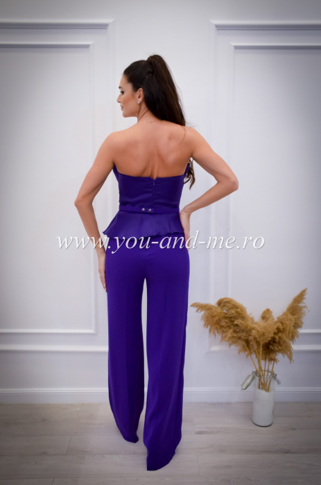 Salopeta cu pantalon evazat [5]