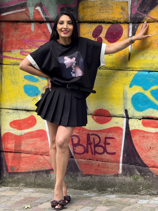 Tricou cu imprimeu fata [4]