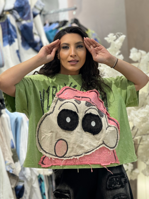 Tricou cu imprimeu snoopy [2]