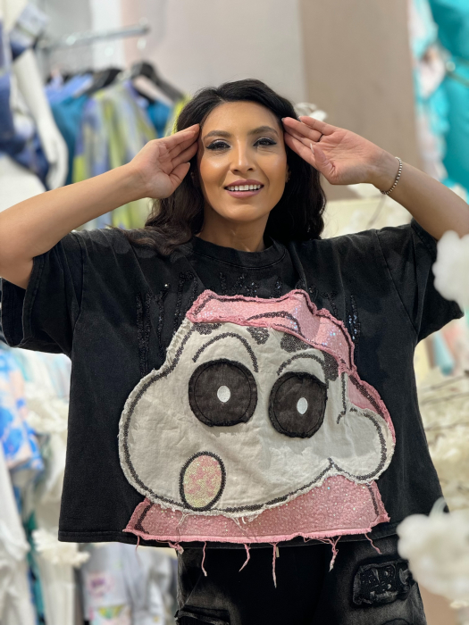 Tricou cu imprimeu snoopy [1]