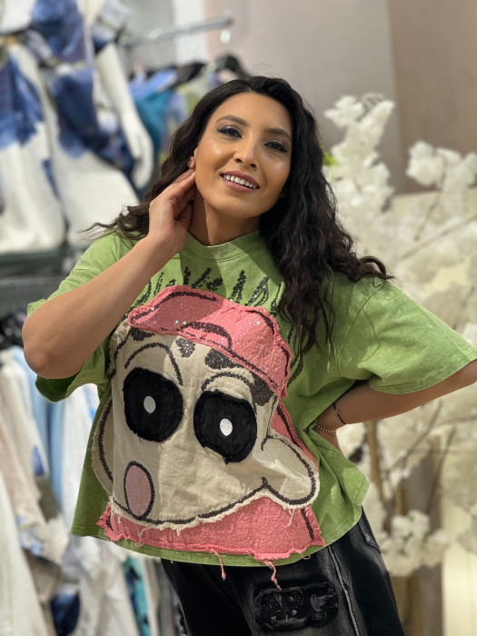 Tricou cu imprimeu snoopy [3]