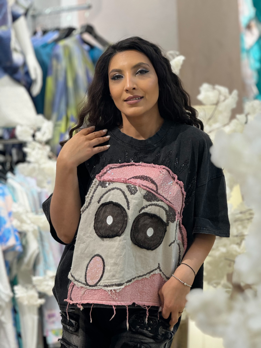 Tricou cu imprimeu snoopy [2]