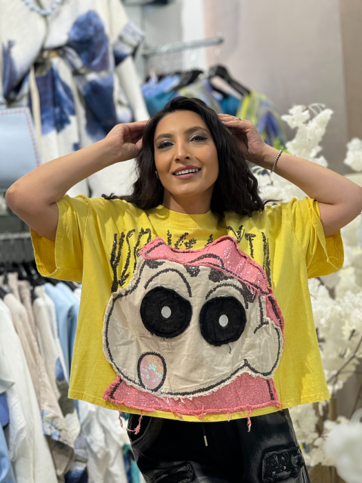 Tricou cu imprimeu snoopy [3]