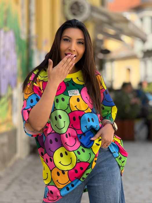 Tricou cu smiley [6]