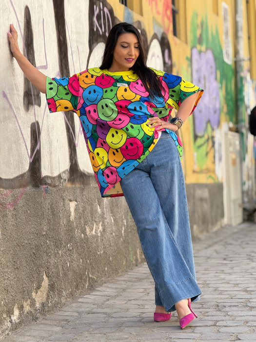 Tricou cu smiley [4]
