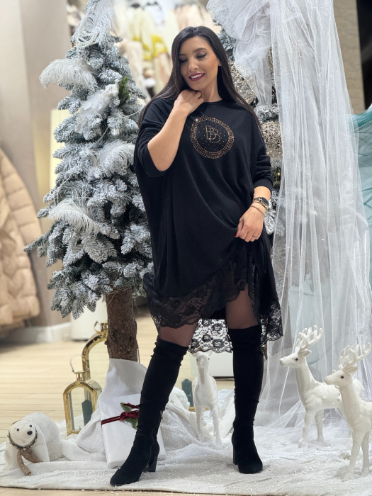 Tunica cu dantela si imprimeu BB [3]