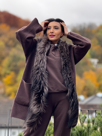 Haina din alpaca cu blana naturala [1]