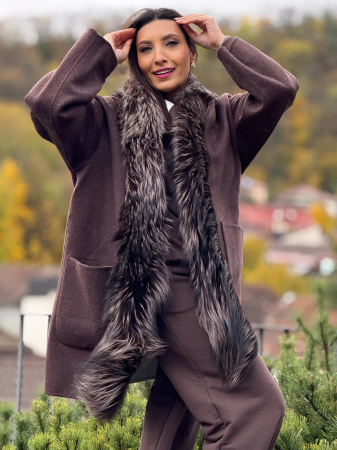 Haina din alpaca cu blana naturala [3]