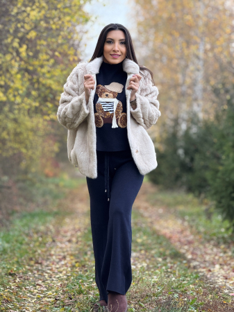 Blanita bordo cu nasture decorativ [6]