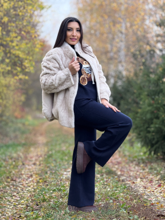 Blanita bordo cu nasture decorativ [5]