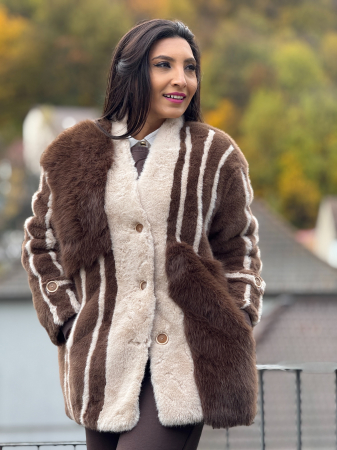 Blanita maro cu dunga bej [1]