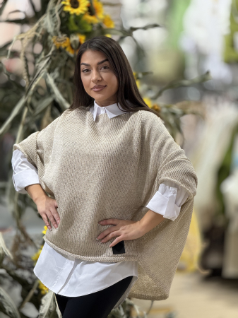 Bluza bej asimetrica [1]