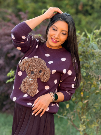 Bluza cu buline si catelus [2]
