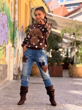 Bluza cu buline si catelus [3]