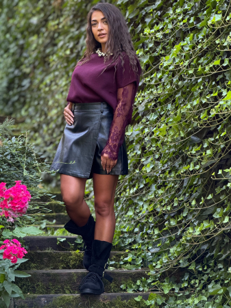 Bluza cu detaliu la gat [3]