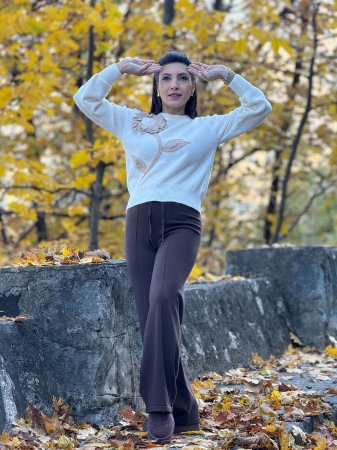 Bluza cu floare mare [3]