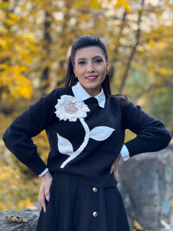 Bluza cu floare mare [2]