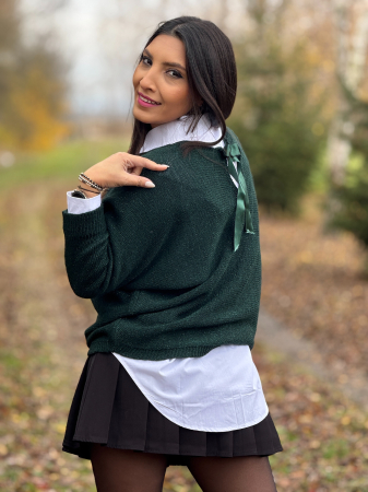 Bluza cu fundita la spate [4]