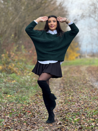 Bluza cu fundita la spate [1]